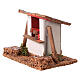 Wood oven figurine with LED house for nativity scene 12 cm 10x10x5cm s2