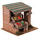 Vegetable stall for Nativity Scene with 8 cm characters 15x15x15 cm s3