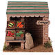 Puesto de verduras belén 8 cm 15x15x15cm s1