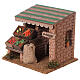 Puesto de verduras belén 8 cm 15x15x15cm s2
