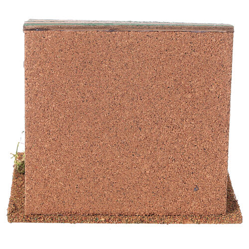 Stragan warzywny, do szopki 8 cm, 15x15x15cm 5