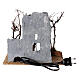 Nineteenth century tower with fire effect for Moranduzzo Nativity Scene with 10 cm characters 20x25x15 cm s6