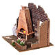 Outdoor wood oven for Nativity Scene with 8 cm characters 15x20x15 cm s4