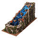 Large waterfall with pump for nativity scene 10 cm 25x60x20cm s3