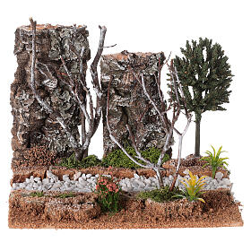 Camino modular árboles y plantas 15x20x15cm