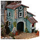 Forteresse et maison avec four Nativité Moranduzzo 6 cm 40x30x30 cm style XIXe s2