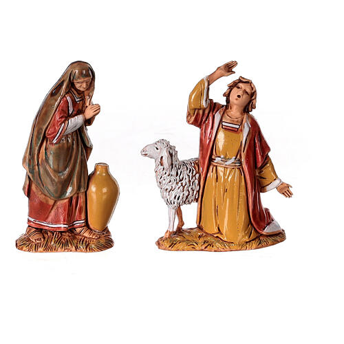 Presepe completo stile arabo forno statue Moranduzzo 10 cm 40x50x40 cm