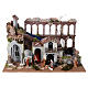 Acueducto fuego Natividad Moranduzzo 10 cm 60x30x40 cm estilo 800 s1