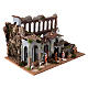 Aqueduct Moranduzzo Nativity 10 cm fire 60x30x40 cm style 800 s6