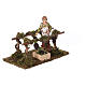 Vineyards with harvester for Nativity Scene with 10 cm characters 15x10x10 cm s2