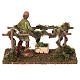 Vineyards with harvester for Nativity Scene with 10 cm characters 15x10x10 cm s6