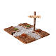 Road section: intersection on a dirt road to Bethlehem for Nativity Scene with 10-12 cm characters s2