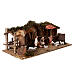 Capanna recinto Natività Moranduzzo 10 cm 30x60x20 cm stile 800 s3