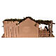 Stable enclosure Nativity Moranduzzo 10 cm 30x60x20 cm style 800 s8