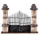 Gate with columns for Nativity Scene with 10-12 cm characters s1