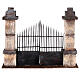 Gate with columns for Nativity Scene with 10-12 cm characters s4