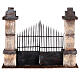 Gate with columns for nativity scene 10-12 cm s4