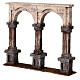 Arches with wooden base for Nativity Scene of 10 cm characters s2