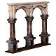 Arches with wooden base for Nativity Scene of 10 cm characters s3