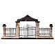 Fixed gate with columns for Nativity Scene with 10 cm characters s1