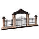 Fixed gate with columns for Nativity Scene with 10 cm characters s4