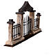 Fixed gate with columns for Nativity Scene with 10 cm characters s5