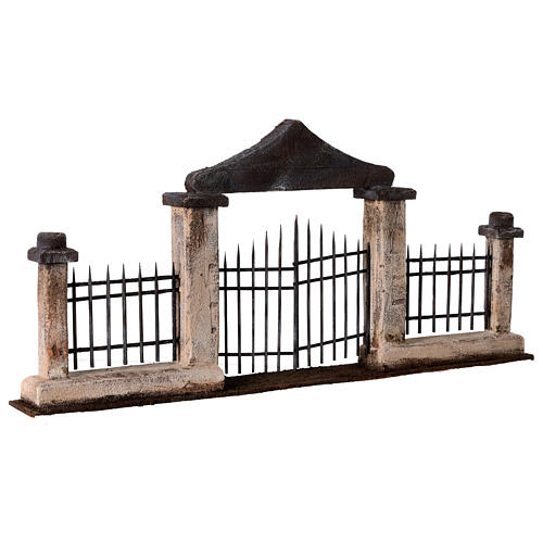 Brama z kolumnami do szopki, postacie 10 cm 4