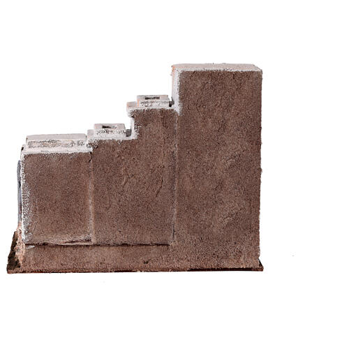 Häusergruppe in Weiß, orientalischer Stil – für 10–12 cm Krippe 5