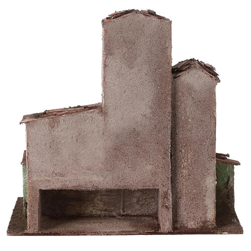 Ambientación grupo de casas belenes 10-12 cm 6