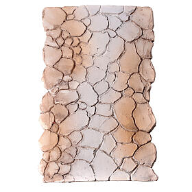 Weißer Straßenabschnitt aus Resin im orientalischen Stil – geeignet für 10 cm Krippe