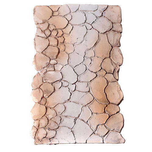 Weißer Straßenabschnitt aus Resin im orientalischen Stil – geeignet für 10 cm Krippe 1