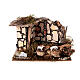 Nativity scene houses 12cm 8x8x5cm 12pc set s11
