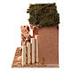 Capanna presepe 20 cm luci 35x60x45cm s4
