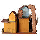 Casolare a due piani presepe 4 cm 20x20x15 cm s4