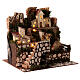 Caserío de varios pisos luces 25x25x20 cm s3