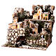 Edificio de varios pisos luces nevado 25x25x20 cm s2