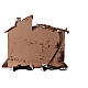 Nativity barn with oven and light for 10 cm Nativity Scene 40x45x30 cm s5