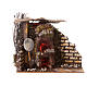 Oven with flame-effect light for 8 cm Nativity Scene 15x15x10 cm s1