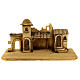 Stable Jerusalem wood for nativity 11 cm 30x70x30 cm s1