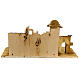 Stable Jerusalem wood for nativity 11 cm 30x70x30 cm s4