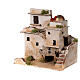 Arabic setting with houses, golden dome and stairs for 4 cm Nativity Scene 20x20x15 cm s2