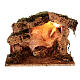 Lighted Nativity stable 10 cm Holy Family 25x30x20 s4