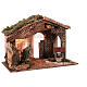 Nativity stable with lights and well for 16 cm Nativity Scene 30x50x25 cm s4