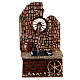 Fountain with wheel, net and pump, for Nativity Scene with 10 cm characters 20x10x15 cm s1