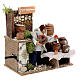 Wine seller, animated Nativity Scene with 8 cm characters, 15x15x10 cm s3