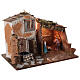 Farmhouse with Nativity stable and fountain for Nativity Scene of 16 cm characters 30x45x30 cm s5