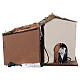 Farmhouse with Nativity stable and fountain for Nativity Scene of 16 cm characters 30x45x30 cm s7
