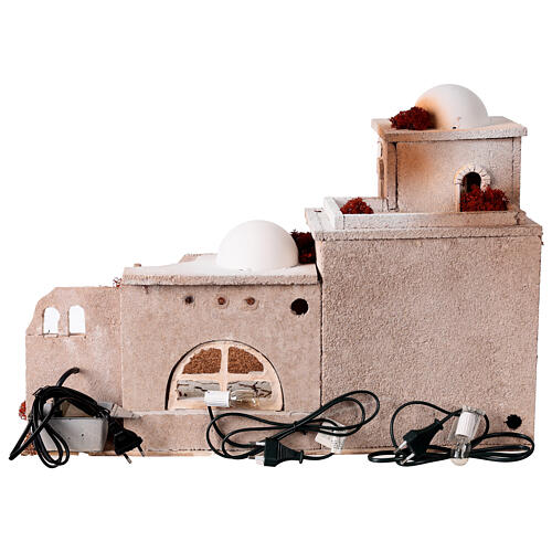 Presepe arabo con fontana presepe Moranduzzo 12 cm 11