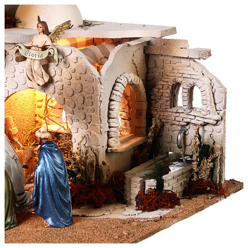 Arab nativity scene with fountain for 12 cm Moranduzzo nativity scenes 4