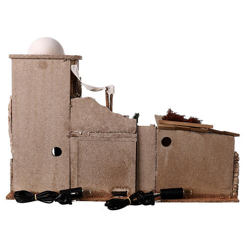 Presepe arabo 45x60x50 cm statue  Moranduzzo 12 cm 7